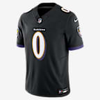 NIKE RAVENS LAMOR JACKSON ジャージー NFL Lサイズ Lamar Jackson Baltimore Ravens Men's Nike Dri-FIT NFL Elite